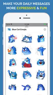 How to cancel & delete blue cat emojis 1