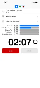 Darkroom Lab Timer screenshot #2 for iPhone