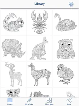 Animal Coloring Pages Games screenshot 7