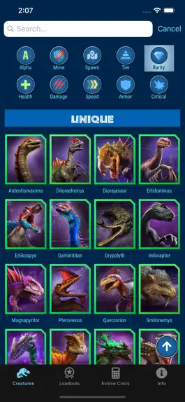 Game screenshot Jurassic Field Guide apk