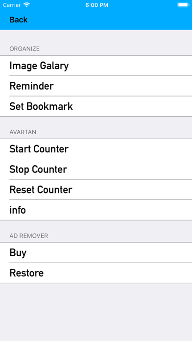 App screenshot