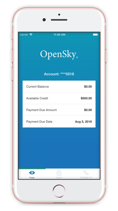 OpenSky® Mobile Screenshot