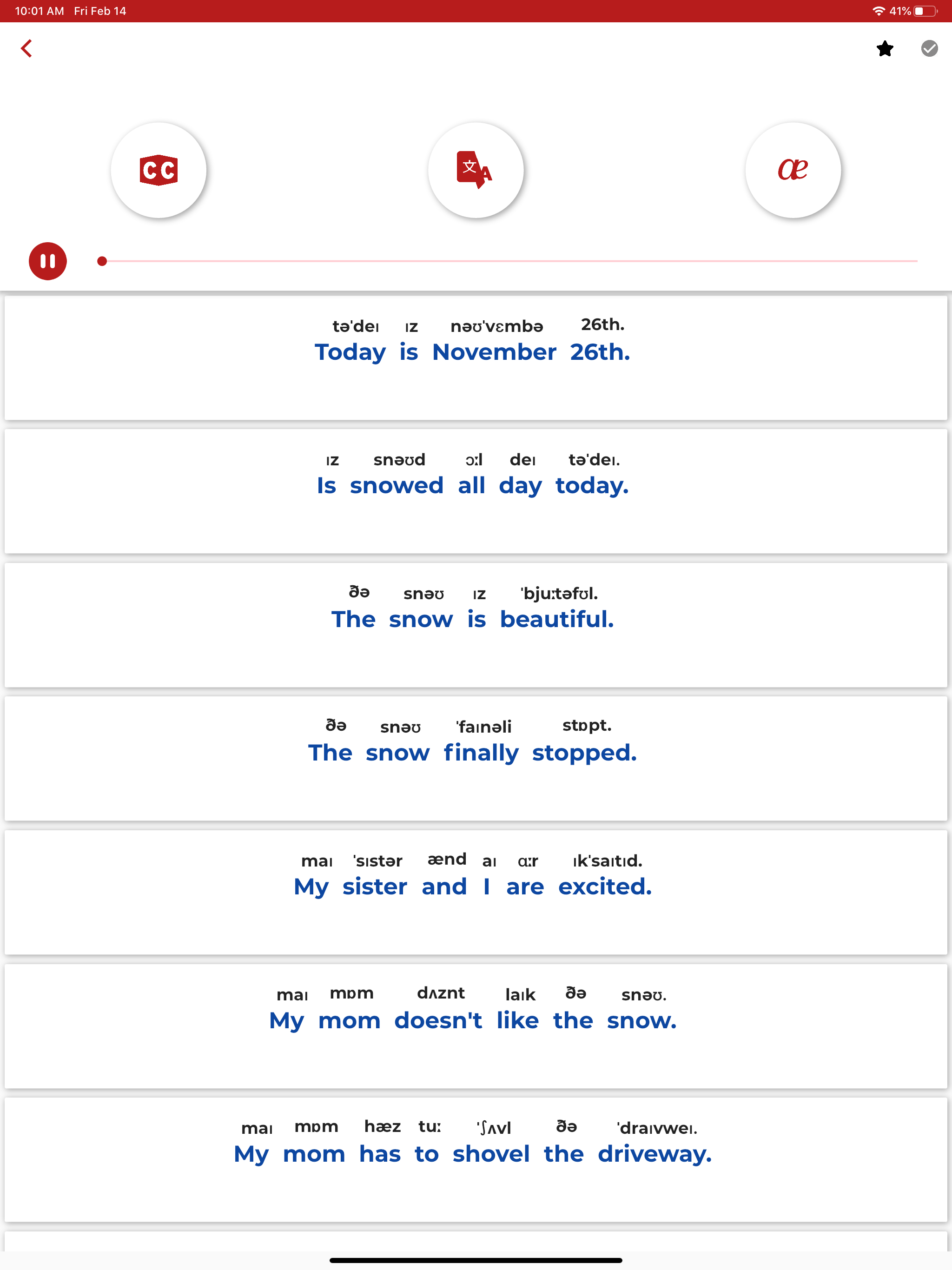 English ー Listening・Speaking screenshot 15