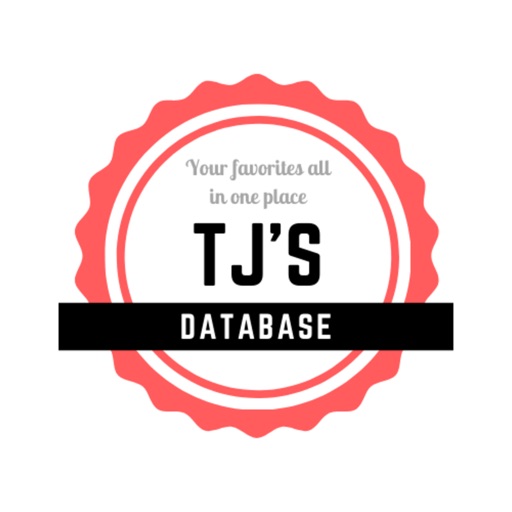 TJ's Database iOS App