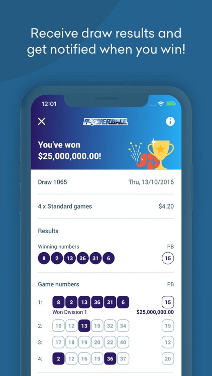 Oz Lotteries screenshot-3