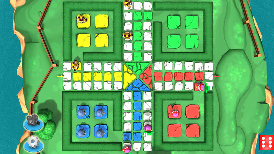 #4. Ludo 3D Multiplayer (iOS) Podle: Nordic Electronics