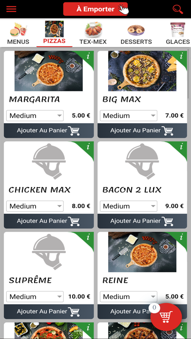 555 pizza Screenshot