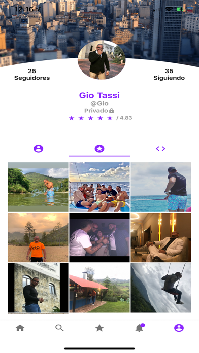 Gio Social Screenshot