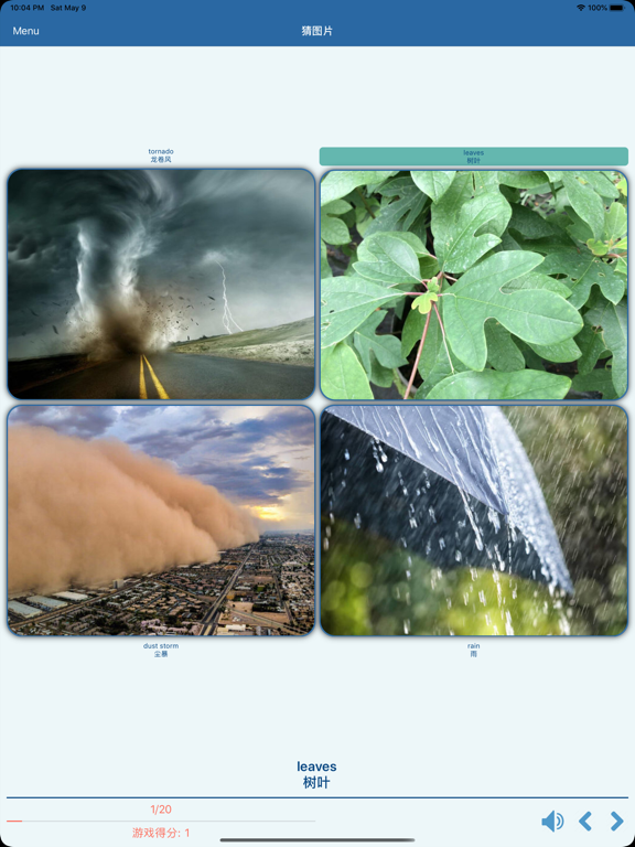 English Speaking and Listening iPad screenshot 7 - Education app