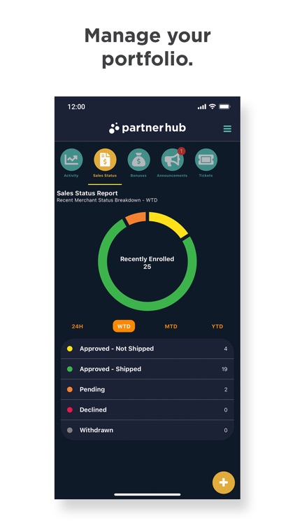 Sales Partner Hub