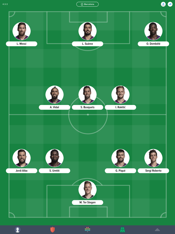 Screenshot #4 pour Tactics - Football Team Lineup