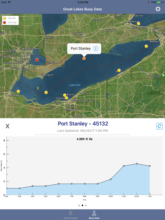 Lake Erie Boating Weatherのおすすめ画像3