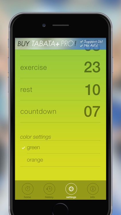 Tabata+ Lite screenshot-4