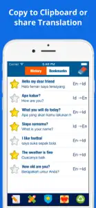 Indonesian travel translator screenshot #2 for iPhone