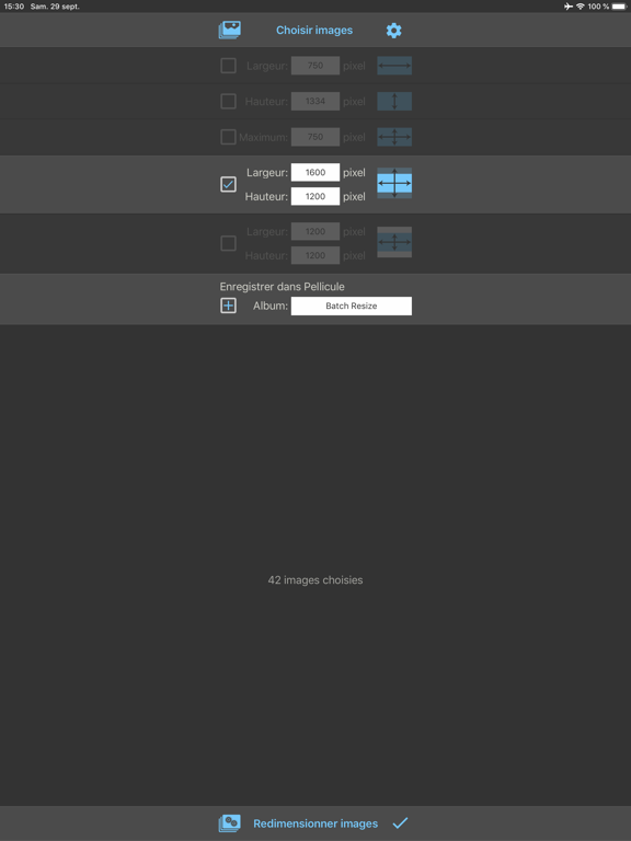 Screenshot #4 pour Batch Resize