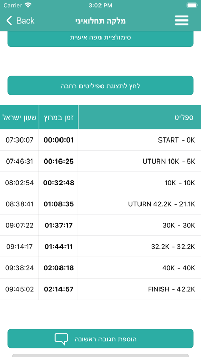 Marathon Israel Screenshot