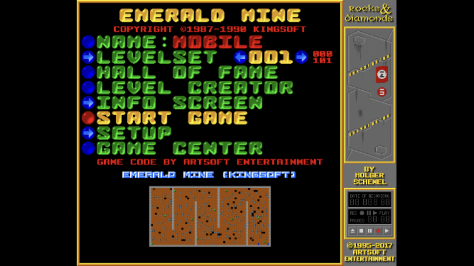 #1. Emerald Mine (iOS) 由: Les Bird