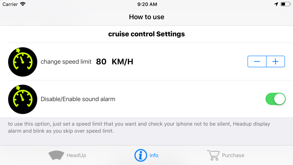 #5. HeadUp Display car (iOS) 来自: Nikaan Nikzad