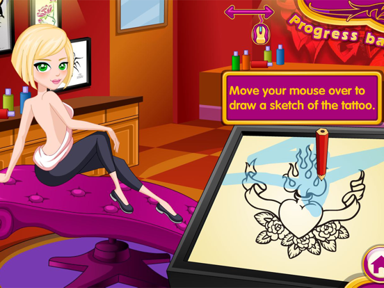 Tattoo passie - tattoo spellen iPad app afbeelding 4