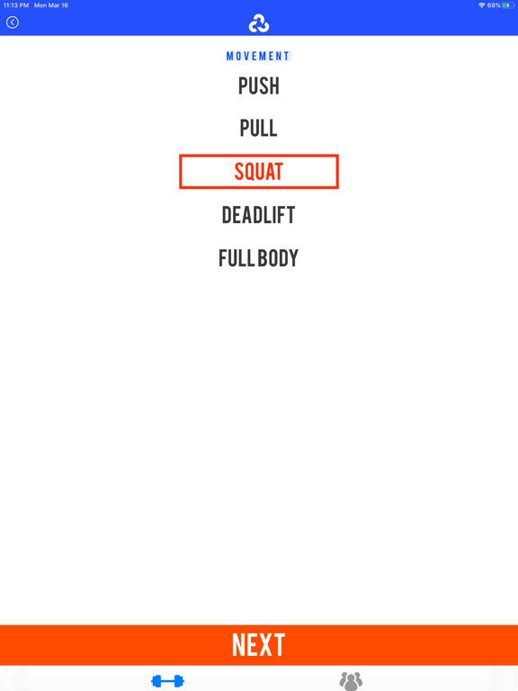 The Nomad Workout - Home & Gym iPad screenshot 4 - Health & Fitness app