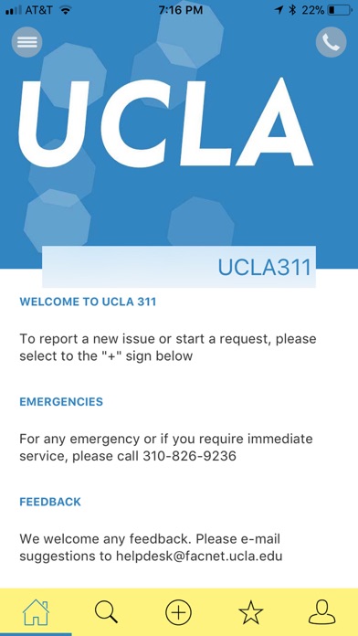 UCLA 311 Screenshot