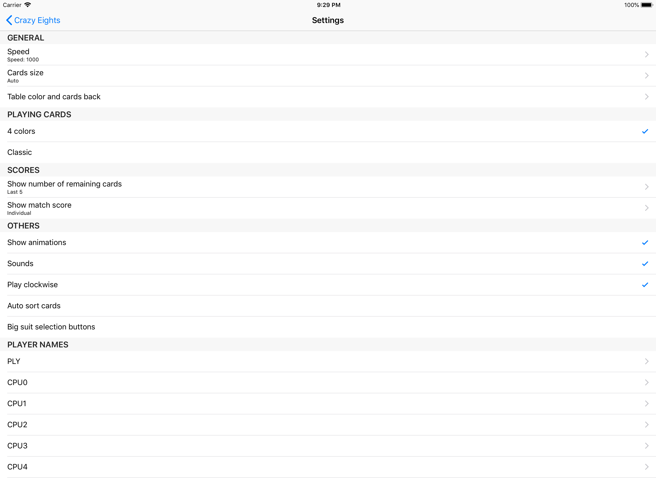 iCrazy Eights screenshot 16