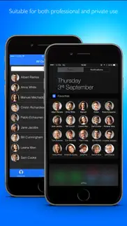 custom phonebook + widget iphone screenshot 3