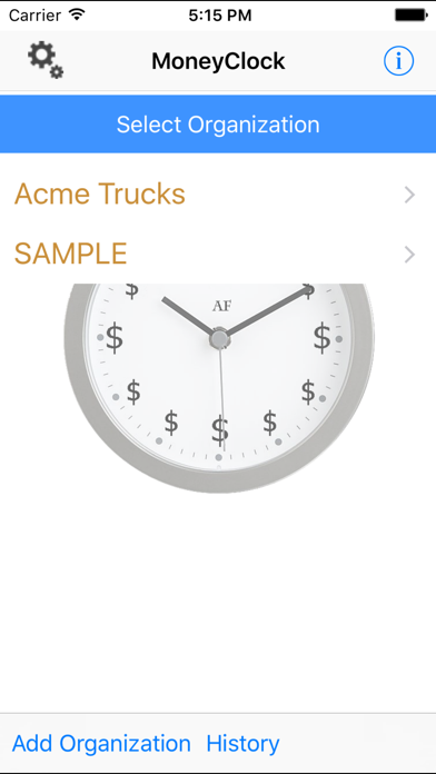 Screenshot #2 pour MoneyClock Meetings