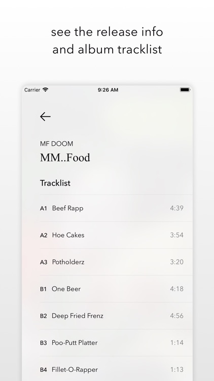 Vinyl - Scan and see the info screenshot-4