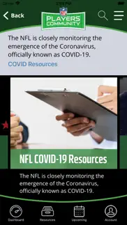 nfl players community iphone screenshot 2