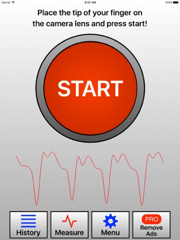 Heart Rate Monitor: HR App iPad screenshot