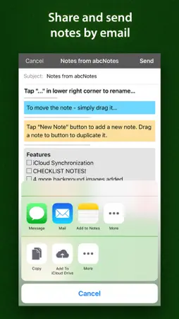 abcNotes - Sticky Note Madness screenshot 5