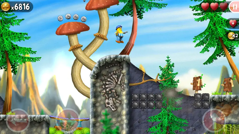 Скриншот Incredible Jack: игра оффлайн на iPhone 1