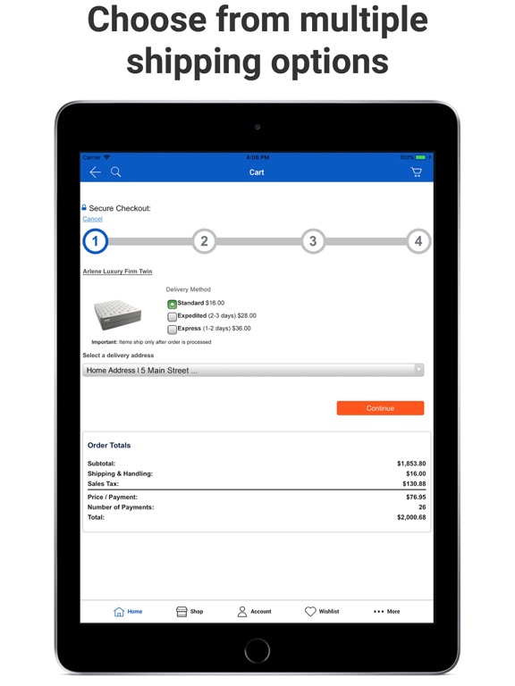 App screenshot