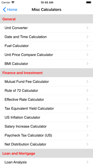 ez financial calculators on