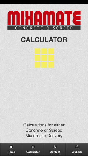 Concrete Calculator Mixamate(圖1)-速報App