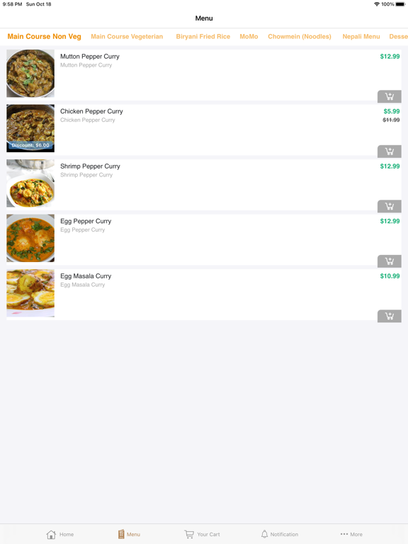 Screenshot #5 pour Curry Leaf Restaurant