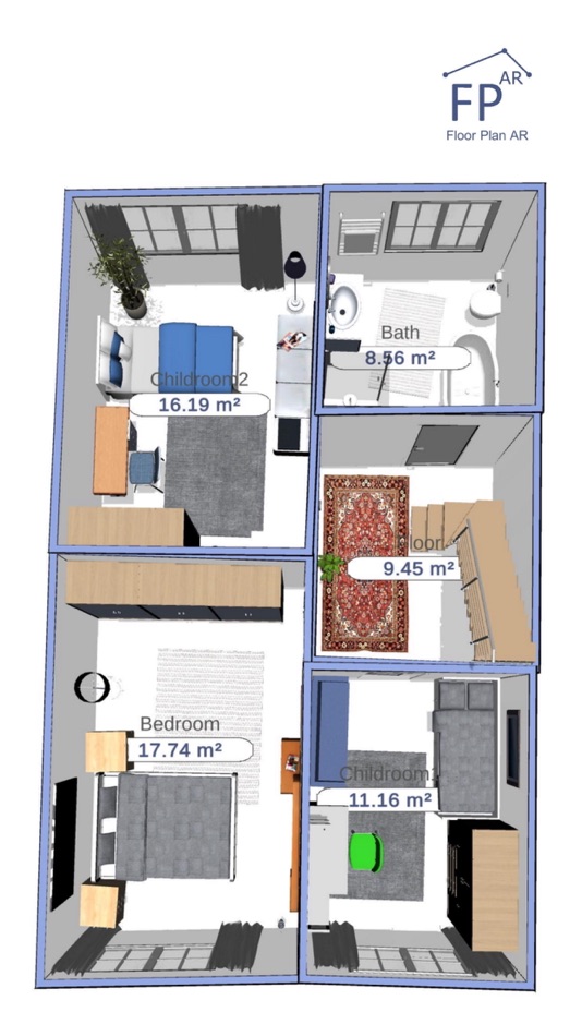 #3. Floor Plan AR | Measure Room (iOS) Bởi: Sebastian Kemper