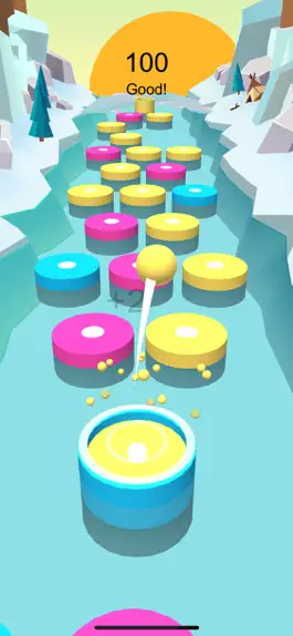 Game screenshot Color Piano Ball: Jump and Hit apk