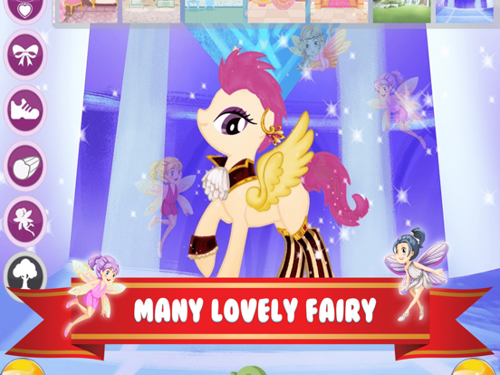 Little Princess Pony Dress Up iPad screenshot 3 - Games app