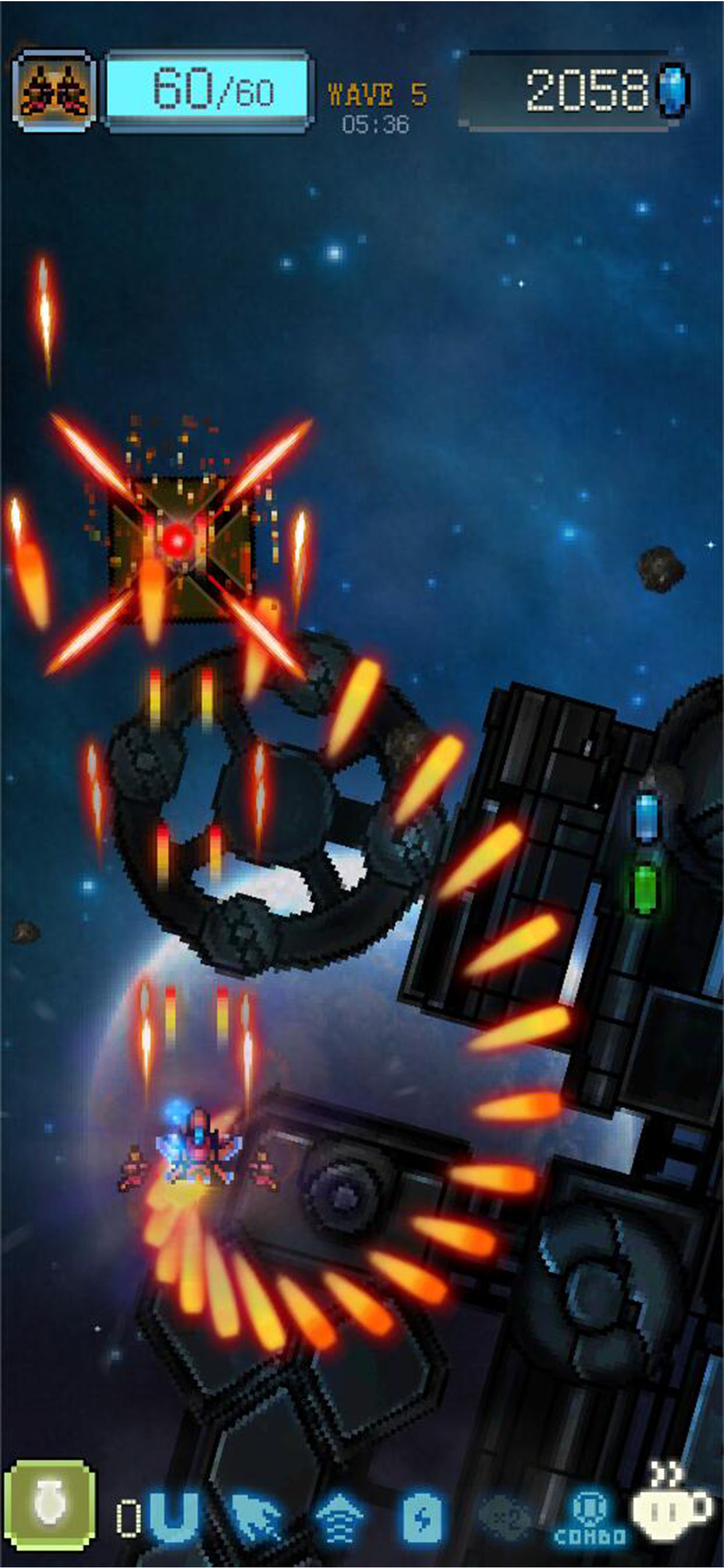 Sky Master - pixel shooter