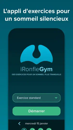 Capture d'écran de IRonfleGym sur iPhone 6