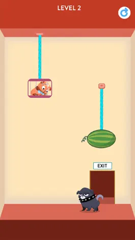 Game screenshot Rescue Kitten - Rope Puzzle mod apk