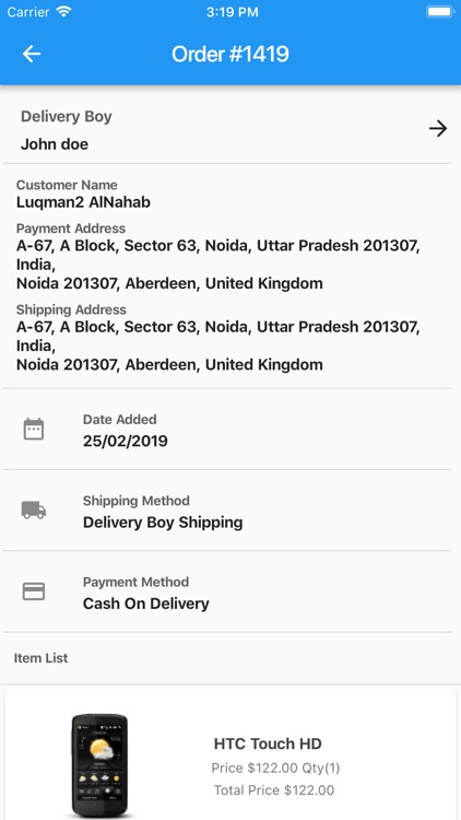 OpenCart Delivery Boy(Flutter) screenshot-3