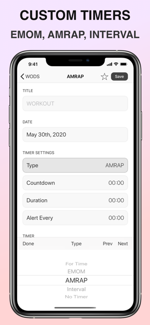 WOD Workout Timer and Log(圖1)-速報App