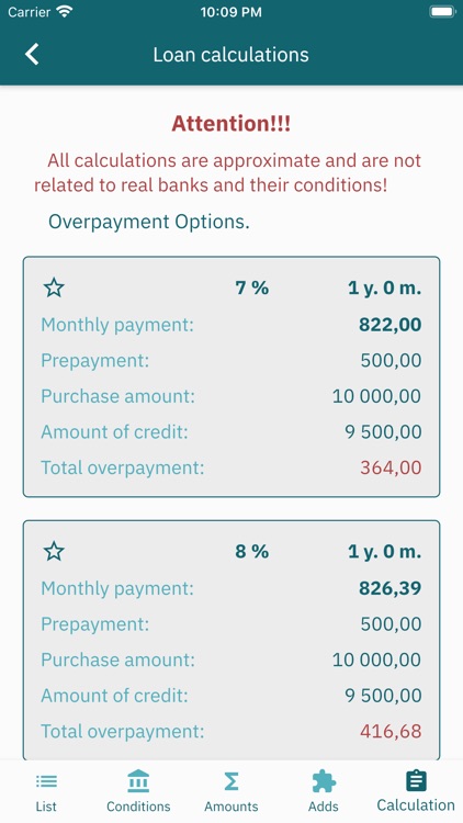 Loan Payment - Just Calculate