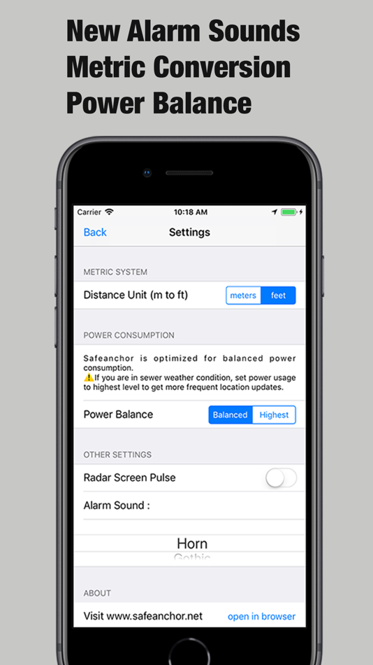 #10. SafeAnchor.Net Anchor Alarm (iOS) By: Barkin Takmaz