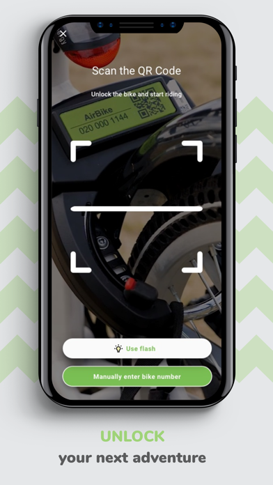 Airbike Bicycle Sharing Screenshot