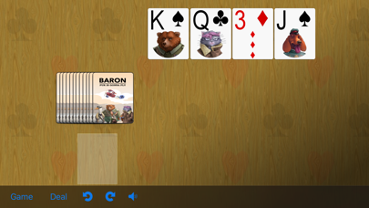 5 Solitaire card games Screenshot