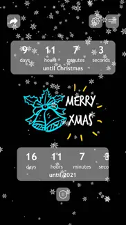 christmas countdown wallpaper. iphone screenshot 4